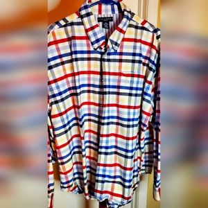 Ivy Crew Men's Shirt Casual Button Down Sz XXL
